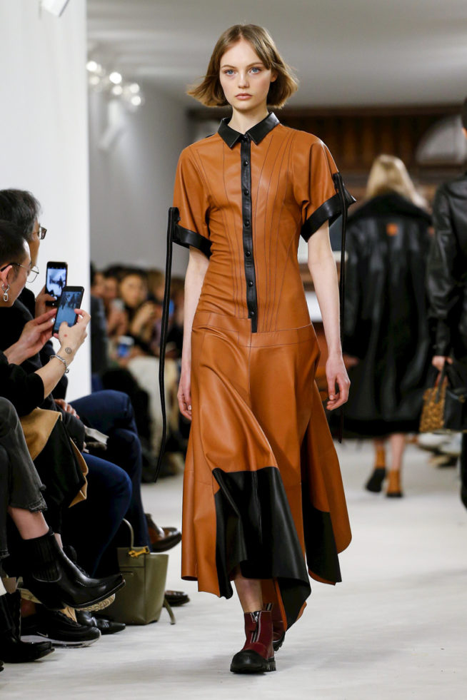 Loewe Fashion Show, Ready To Wear Collection Fall Winter 2018 in Paris