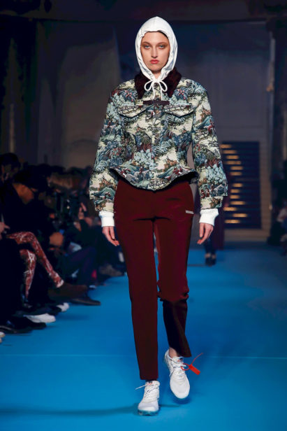 Off White Fashion Show, Ready To Wear Collection Fall Winter 2018 in Paris